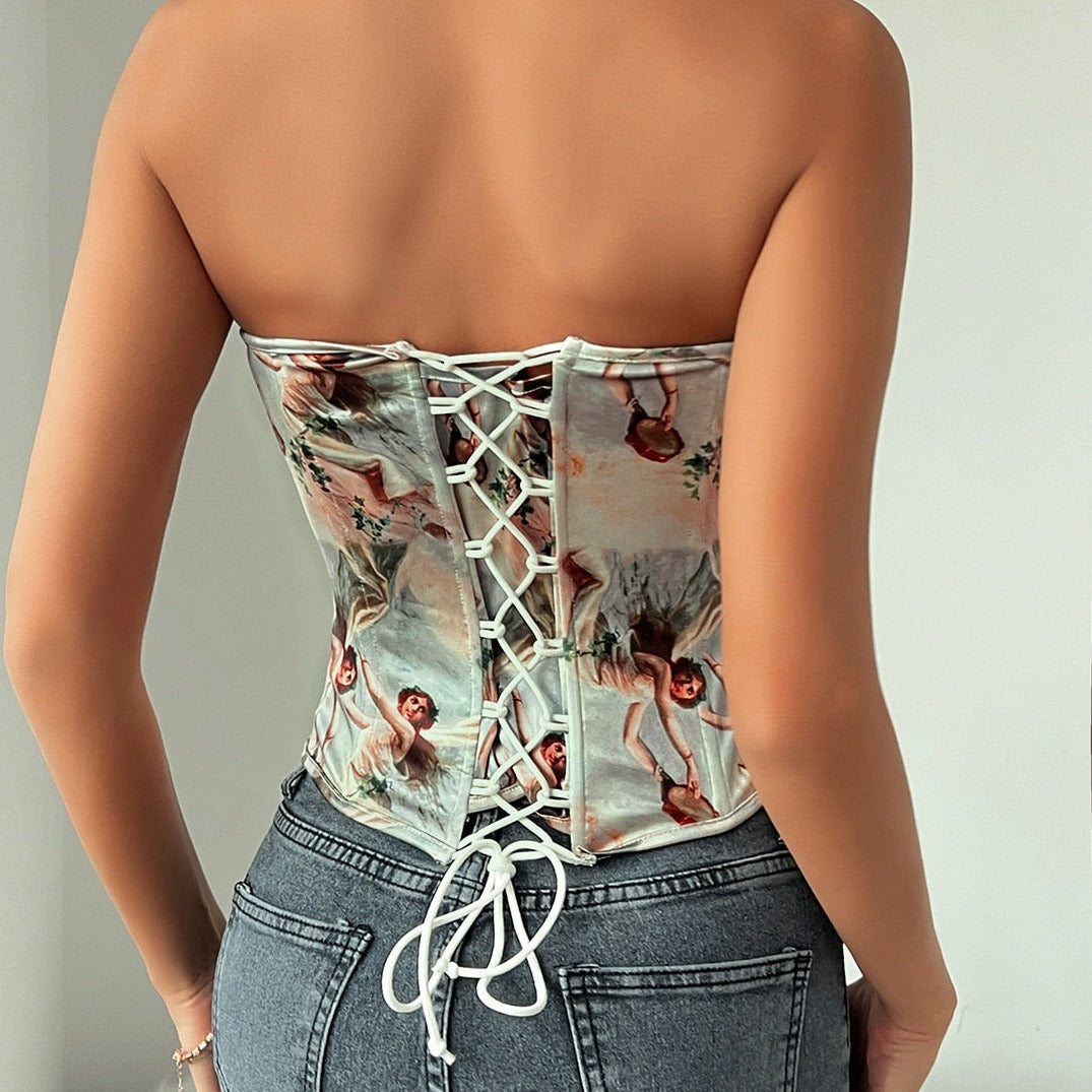 Corset Bustier Victorien Pour Femme, corset qui affine la taille