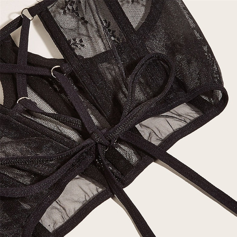 Ceinture Corset Noir Avec Perle, Ceinture de style corset