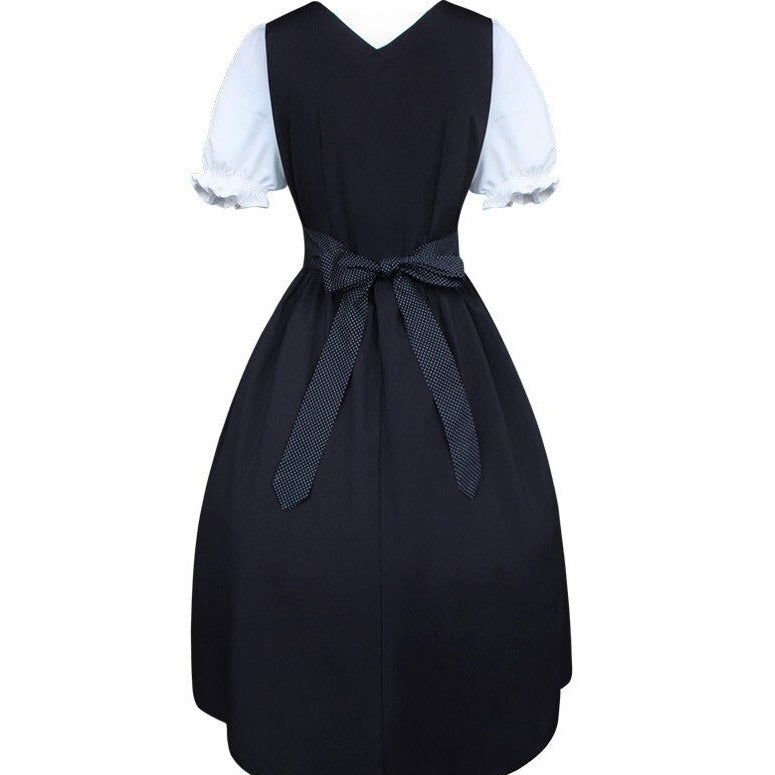 Robe Corset Ancienne Noire Et Blanche Elise / corset pour robe moulante