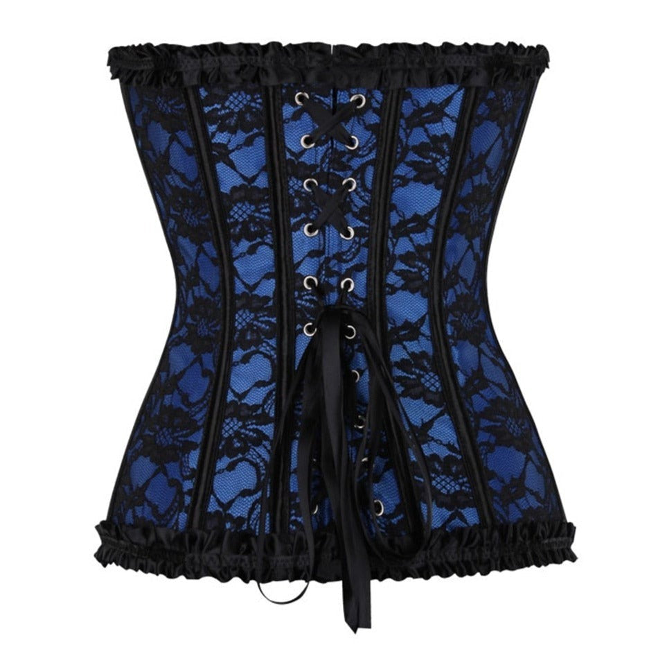 Corset Gothique Bustier En Dentelle Arya, corset style gothique