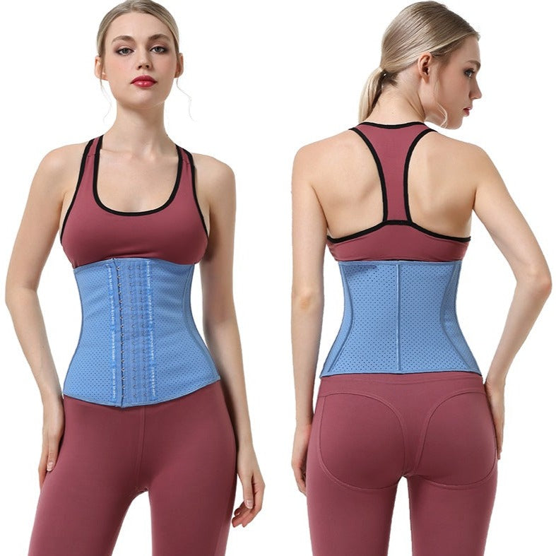 Corset Minceur Invisible en Latex (Bleu), corset minceur xs