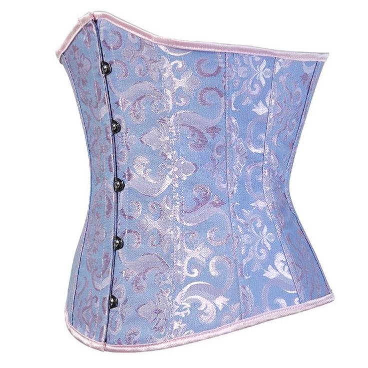 Corset Gothique Underbust Loretta, corset violet