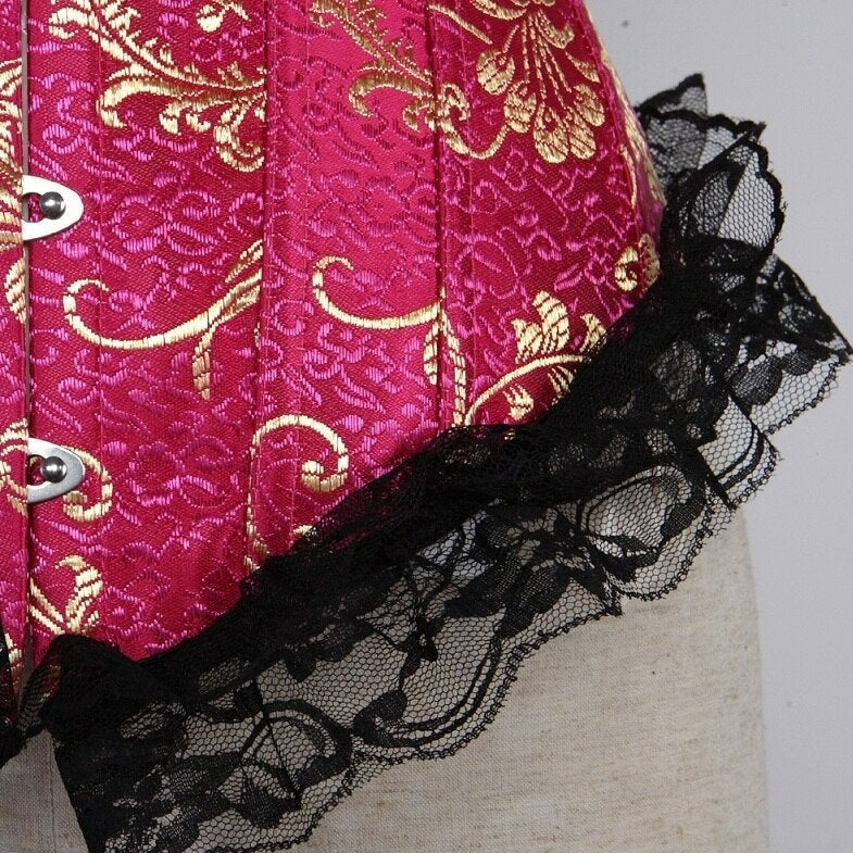 Corset Gothique Sexy Grande Taille Harmony, corset gothique pas cher