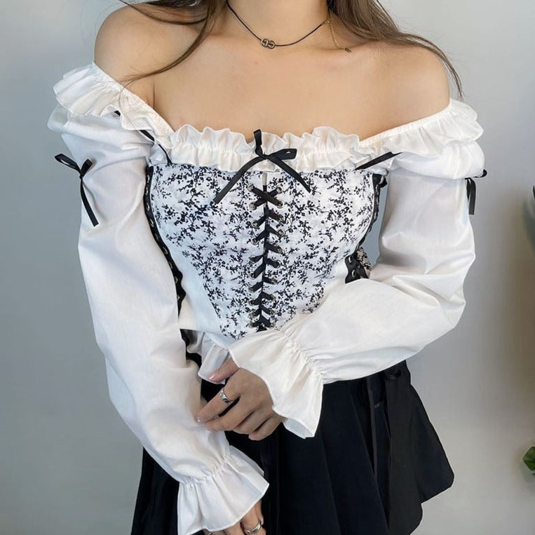 Top Corset À Bretelles Gothique Celia, corset top orange