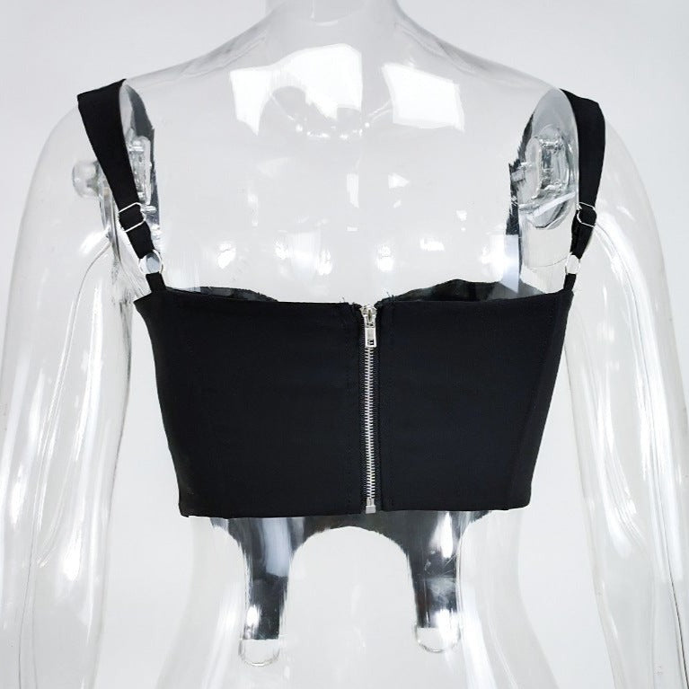Corset Sexy Court à Bretelles Jena, corset de maintien pour femme