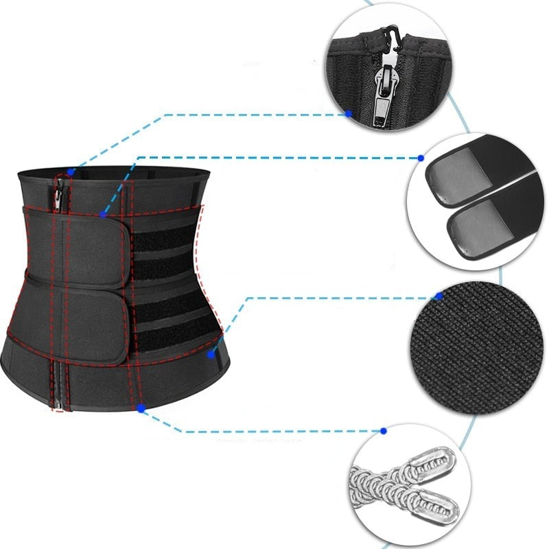 Corset Minceur Sport Raquel, corset minceur en latex