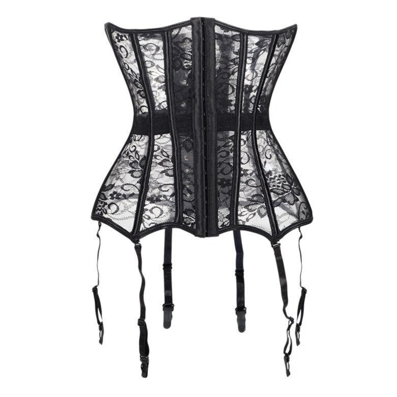 Corset Sexy Underbust Avec Porte-Jarretelles