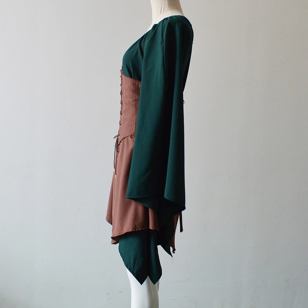 Robe Corset Ancienne Coupe Courte Shay / robe courte col v