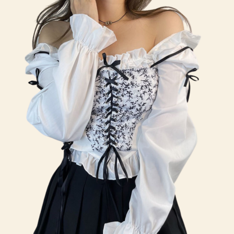 Top Corset À Bretelles Gothique Celia, corset top goth