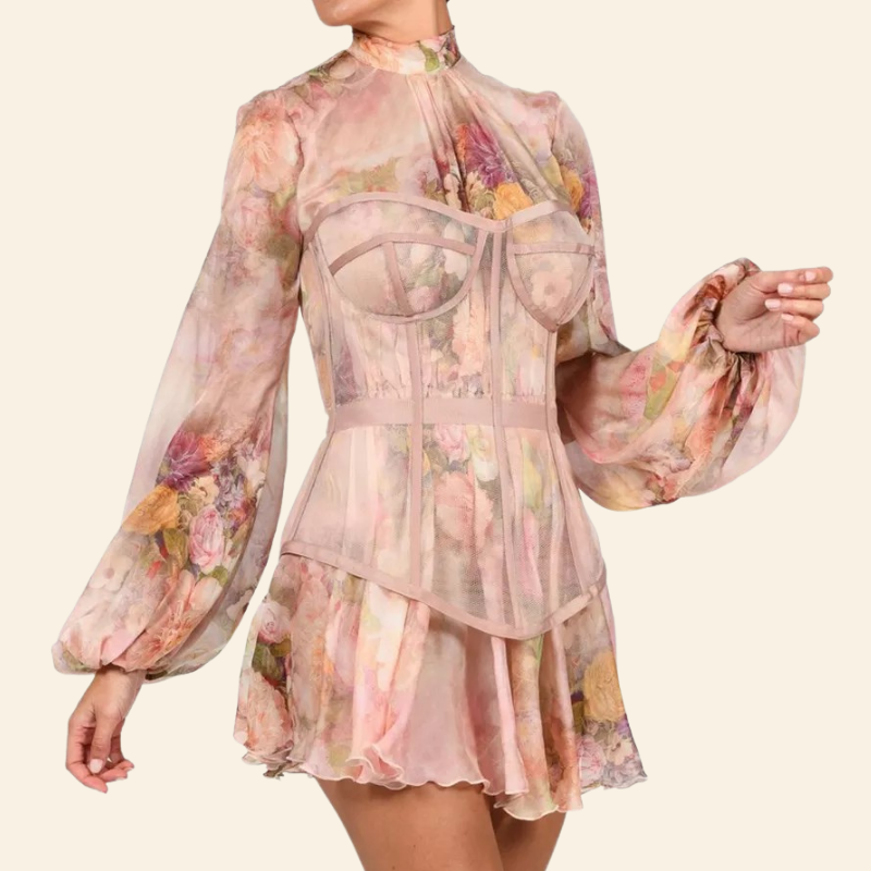 Robe Corset Moderne Coupe Courte Charlie, robe courte chic