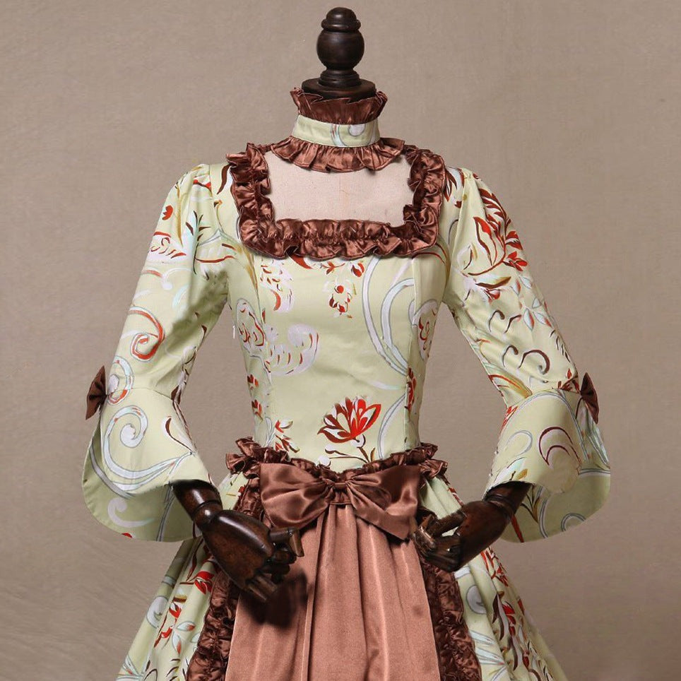 Robe Corset Longue Style Renaissance Paola, robe d'époque pour femme