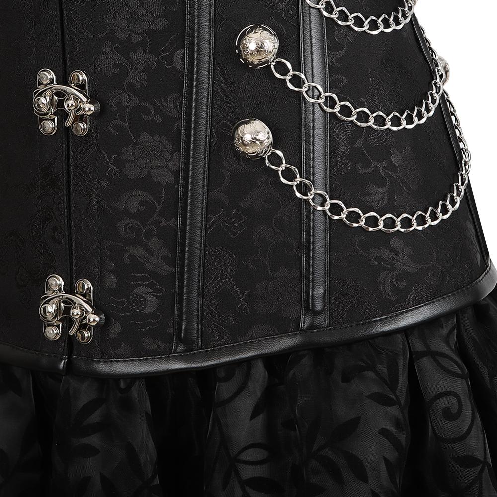 Robe Corset Steampunk Hayley,  corset steampunk underbust
