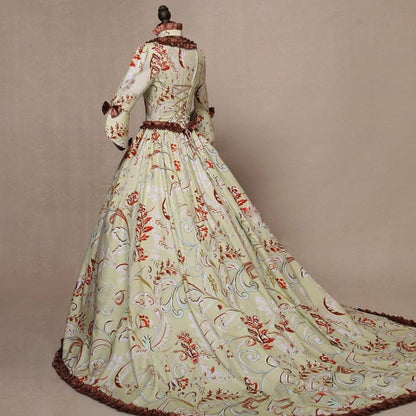 Robe Corset Longue Style Renaissance Paola /  robe mariée corset lacet
