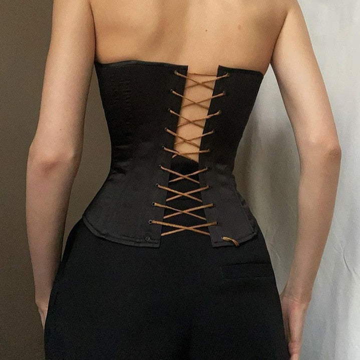 Corset Pour Femme Victorien Imprimé Ancien, corset bustier
