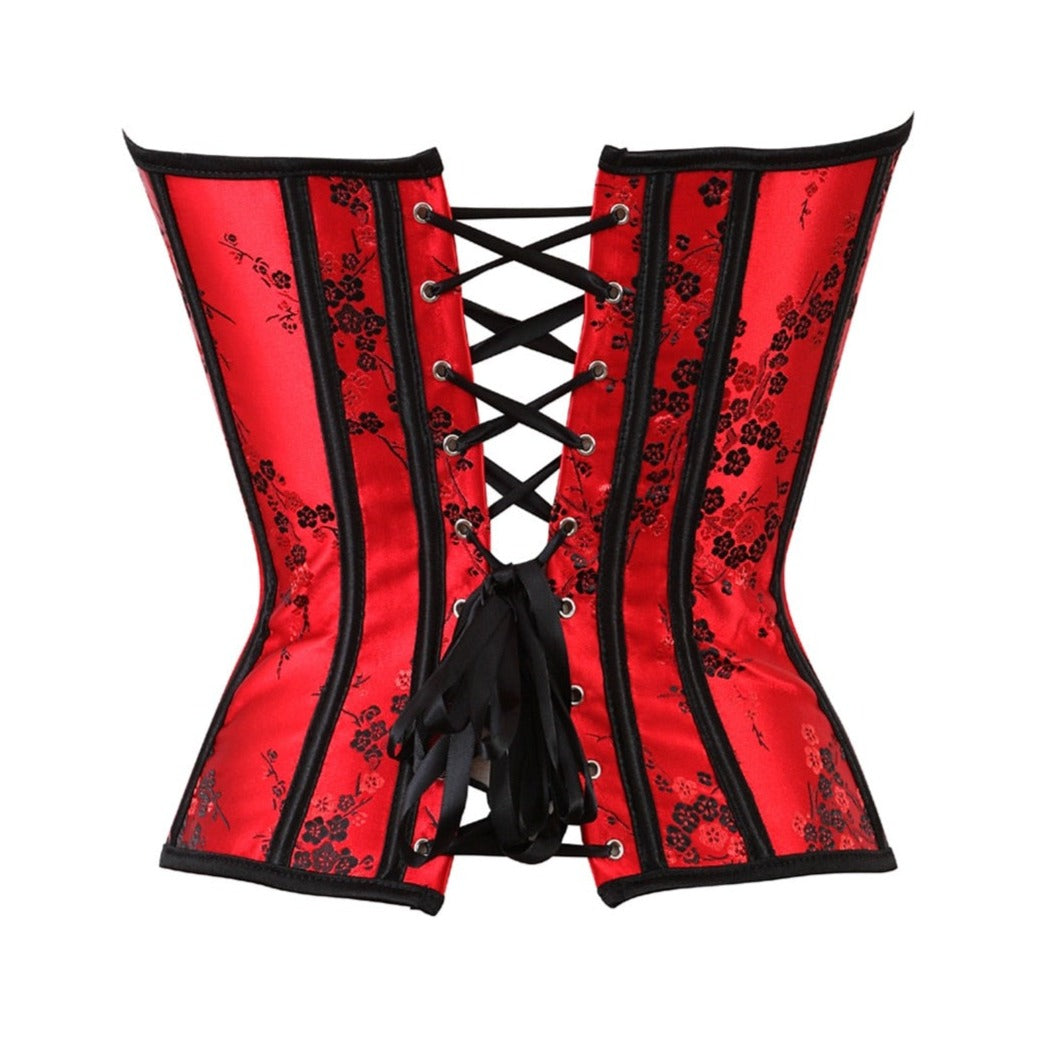 Corset Gothique Grande Taille (Bustier) Johanna,  corset gothique bretelles