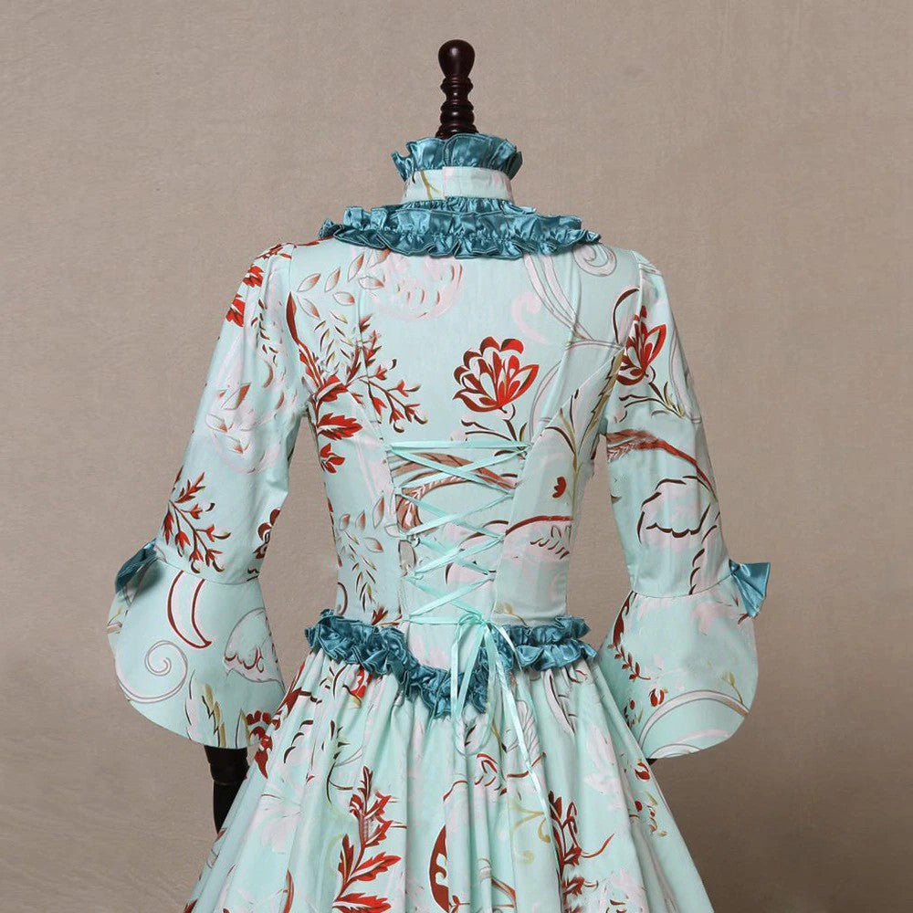 Robe Corset Longue Style Renaissance Grace / robe corset rose