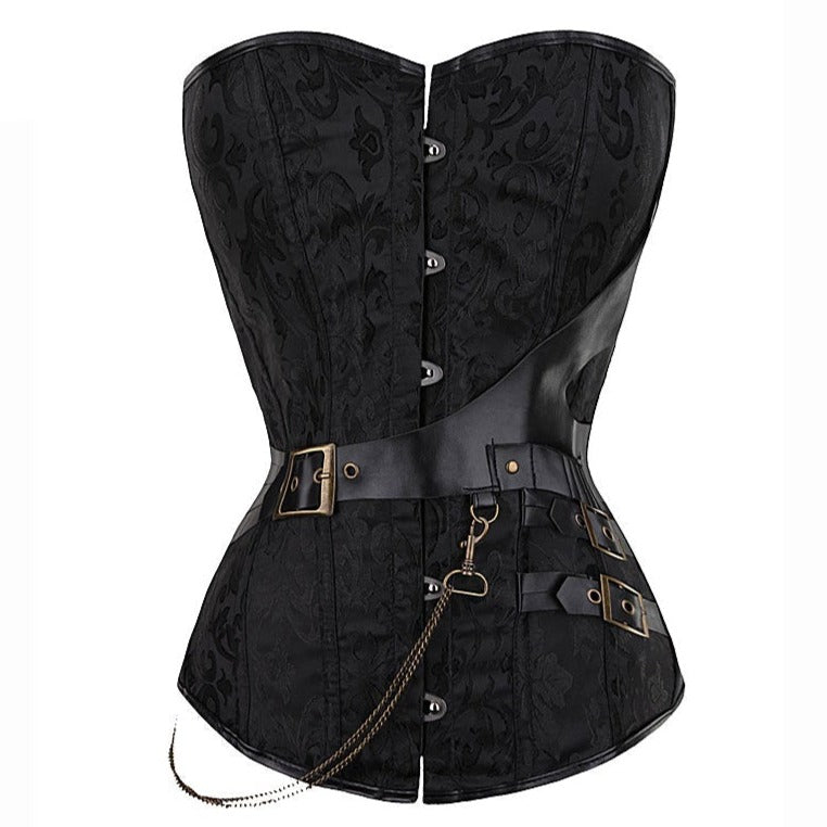 Corset Steampunk Grande Taille Bailee, steampunk corset xxl