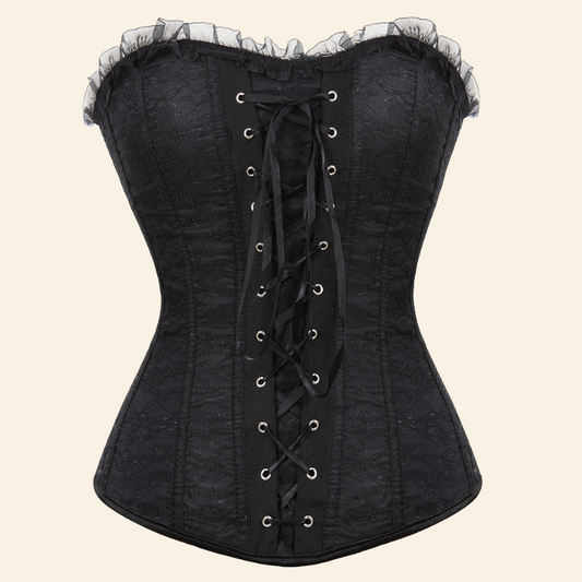 Corset Gothique Grande Taille (Bustier) Aylin, image corset gothique