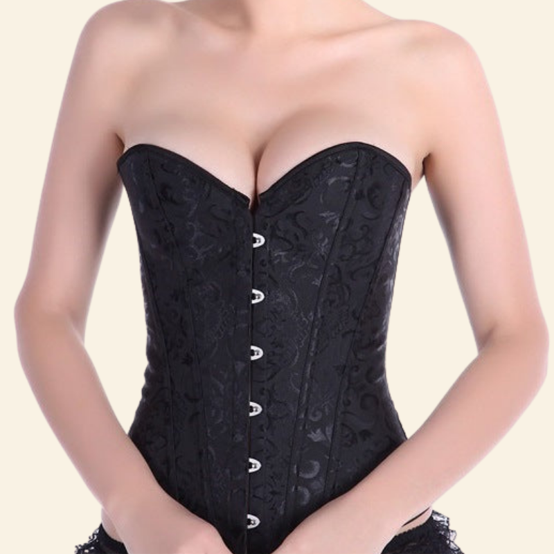 Corset Grande Taille Gothique Sariah, corset ancien
