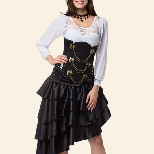Corset Steampunk Le Vetement de Femme pour un Style Futuriste